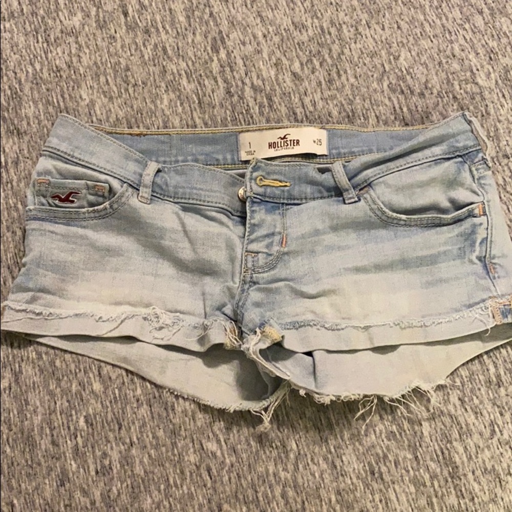 Hollister jean shorts